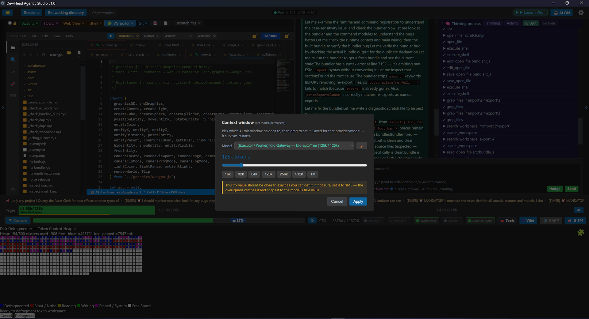 Context Engine — Context God Mode live payload mirror